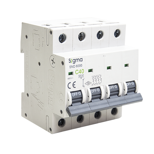 Sigma Power Automatic 80 Amp. 4 pole