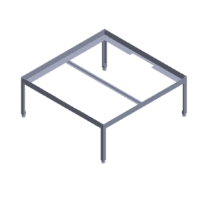 Metal grow table