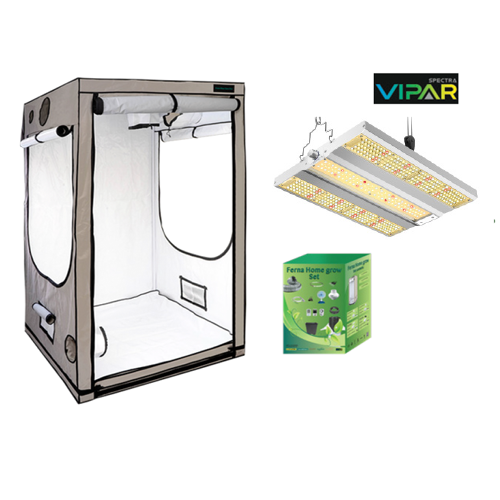 Grow Box Complete 100x100x200cm + Vipar Spectra XS 1500 Pro 150W