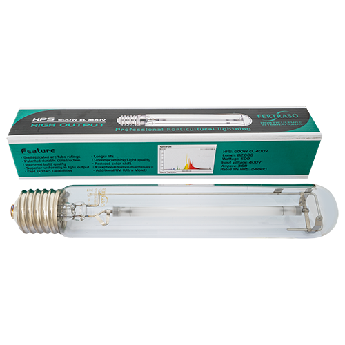 HPS lamp 600W / 400 volt