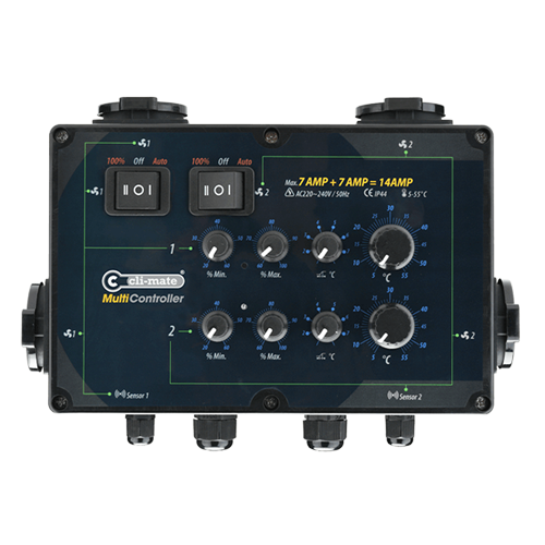 Cli-mate Multi-controller 7 + 7 Ampere