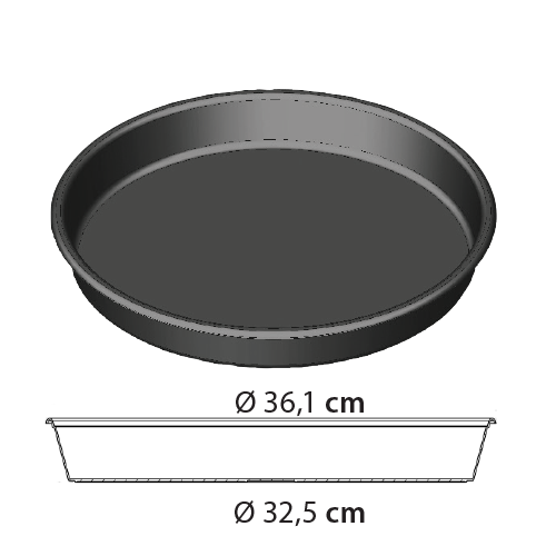 Round Saucer 36,1 cm