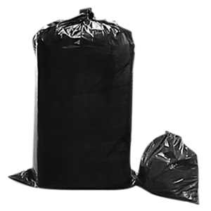 Garbage bag, large, black, 100x160 cm